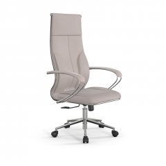 Кресло руководителя Мetta L 1m 46/K Infinity Easy Clean MPES Комплект 9 Светло-бежевое