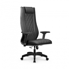 Кресло руководителя МЕТТА L 1m 50M/4D Infinity Easy Clean MPES Комплект 8 Черное